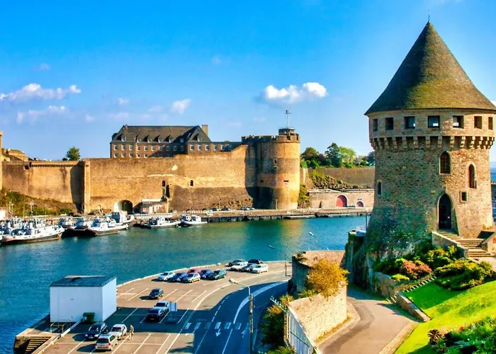 Apartman Sejour Calme Au Coeur De Brest, Vue Sur La Rade *