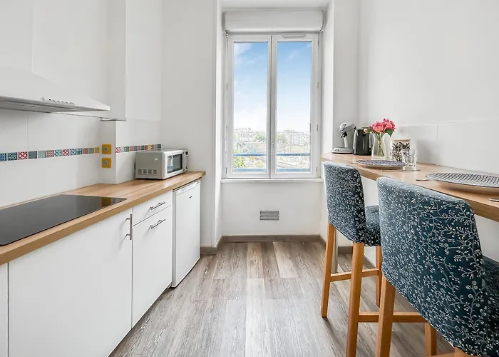 Sejour Calme Au Coeur De Brest, Vue Sur La Rade Breszt