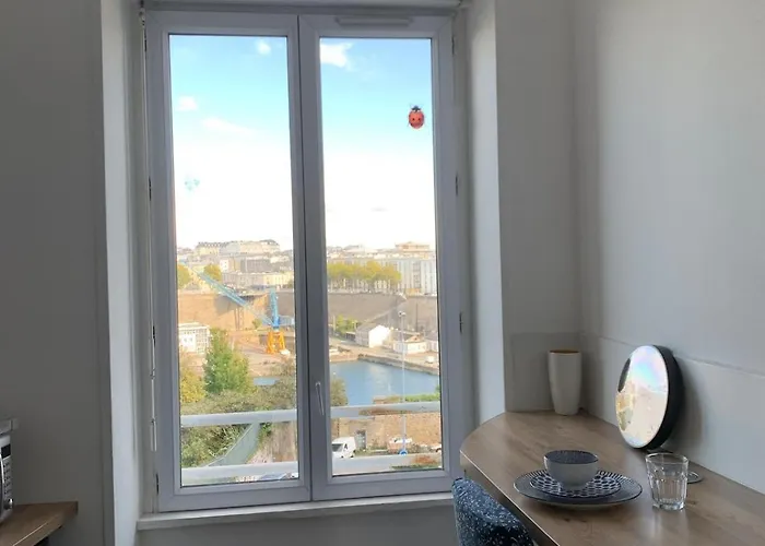 Calme Au Cœur De Brest, Vue Sur La Rade Appartement Brest