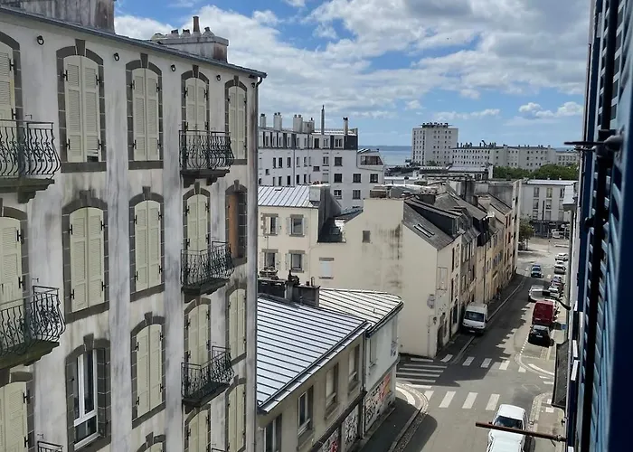 Sejour Calme Au Coeur De Brest, Vue Sur La Rade Apartman *